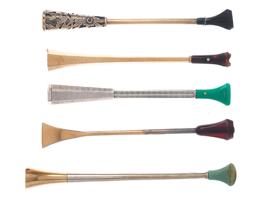 Group of vintage Dunhill and mid century cigarette holders