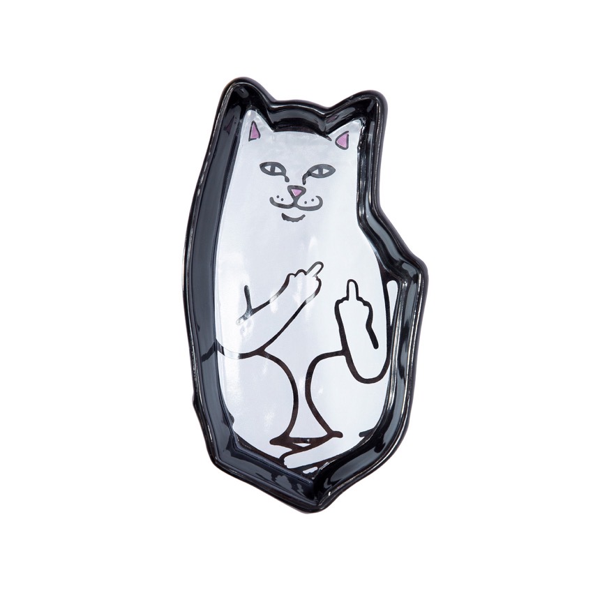 RIPNDIP Lord Nermal cat-shaped ceramic ashtray