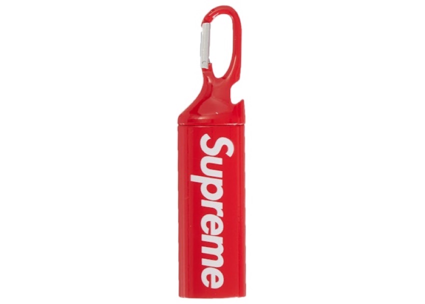 Supreme SS22 red lighter case carabiner