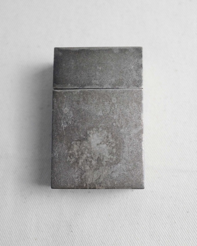 Vetements FW16 galvanized brass cigarette case